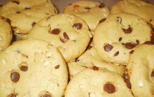 biscuits sans farine au chocolat et à la cacahuète