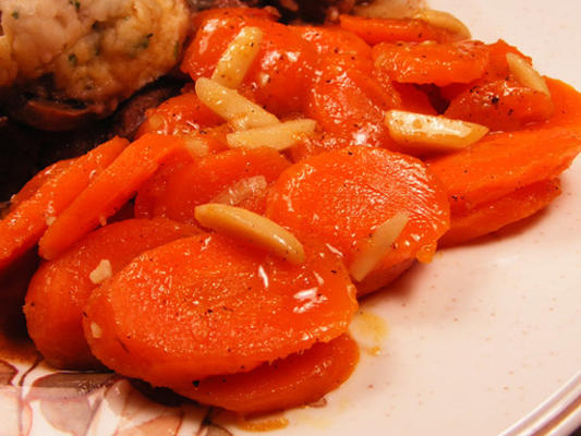 carottes au miel d'amande