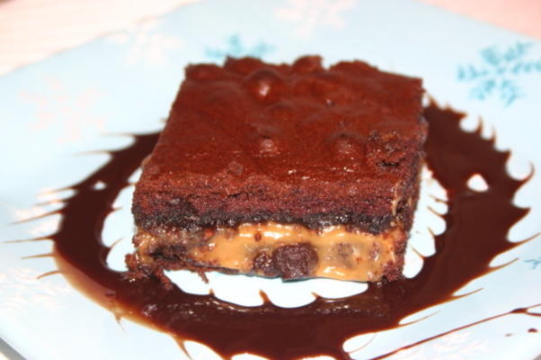 gâteau aux tortues au chocolat