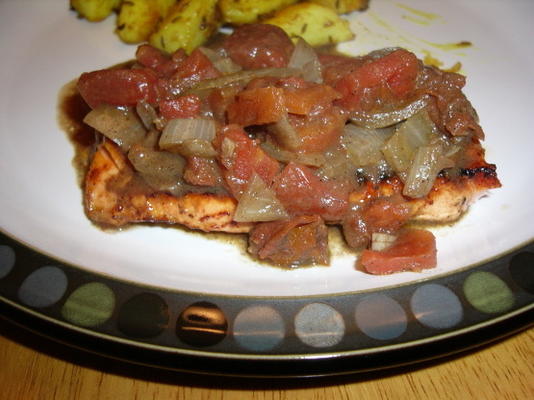 côtelettes de saumon à la sauce indienne