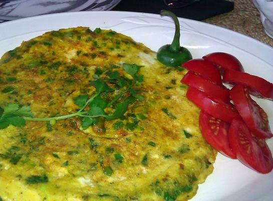 omelette indienne