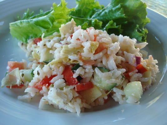 salade de riz grec