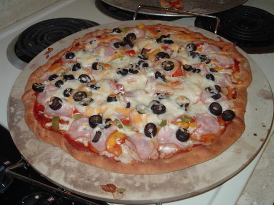 Pâte à pizza à 100% de grains entiers