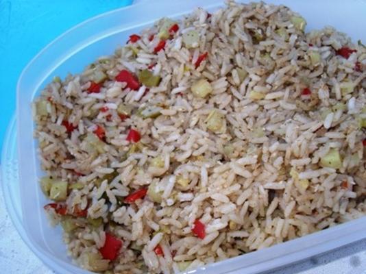 riz des Caraïbes dans un cuiseur à riz