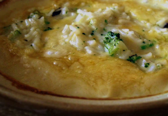 brocoli et cocotte de riz