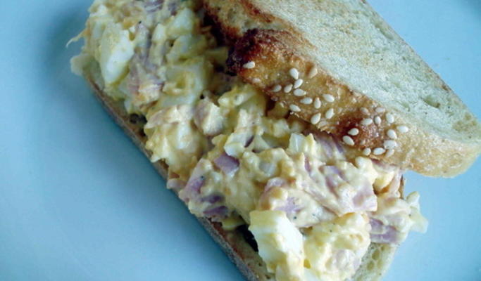 sandwiches au jambon et aux œufs