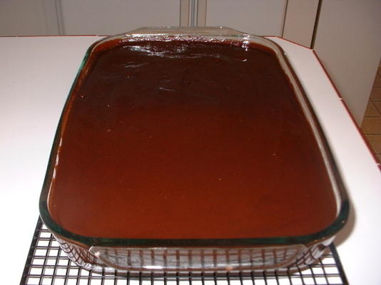 macaronis de romano grill gâteau au chocolat chaud avec une sauce au fudge