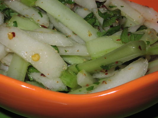 salade de poire asiatique