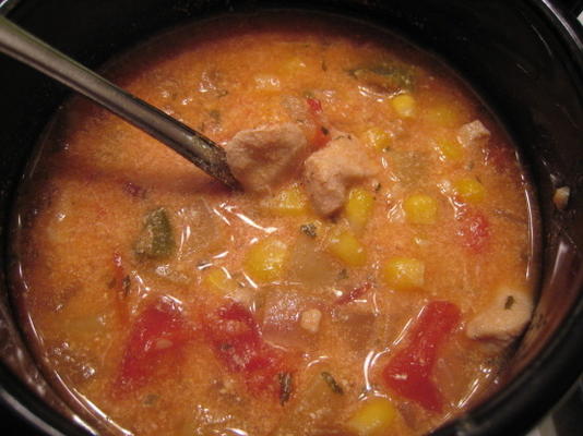 Chaudrée de poulet chipotle