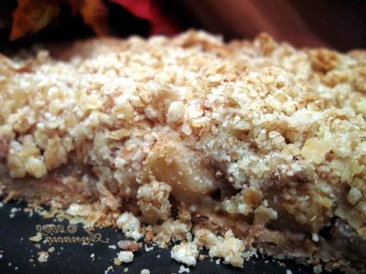 crumble aux pommes Weight Watchers