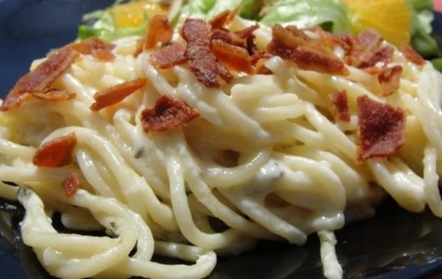 spaghetti sensationnels sans sauce tomate