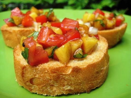 bruschetta fruité