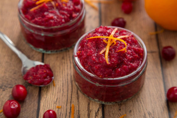 splenda canneberge fraîche relish orange