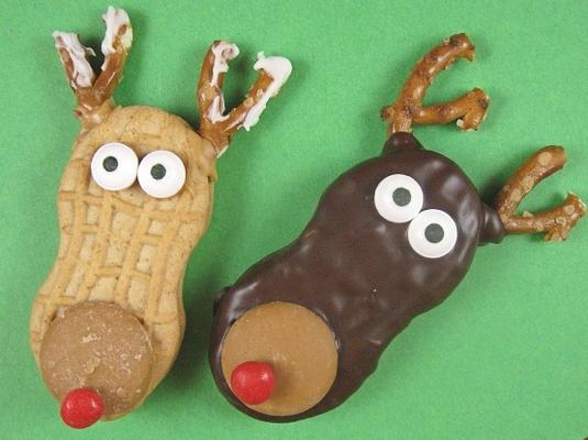 Rudolph les biscuits au renne au nez rouge