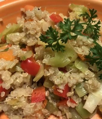 quinoa végétal pilaf