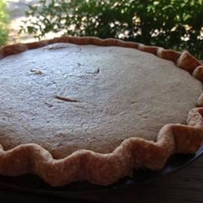 Tarte à la crème de haricots beurre