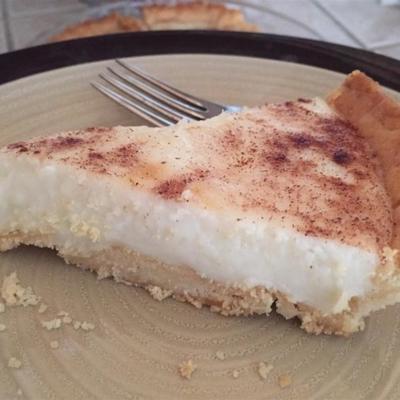 tarte à la crème au sucre i