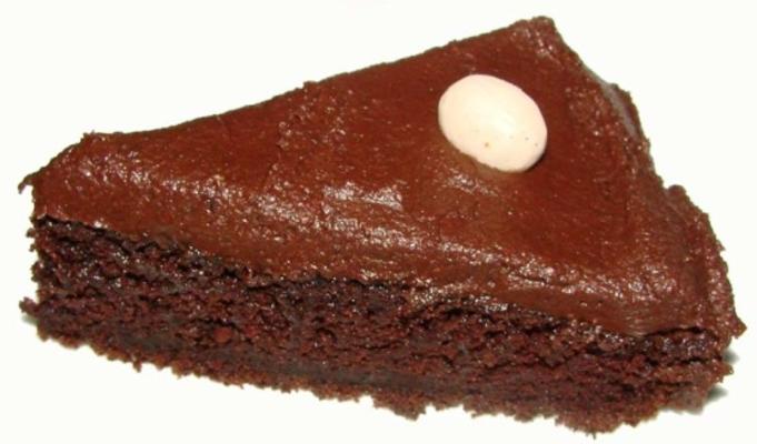 Le gâteau au chocolat noir d'Oaya