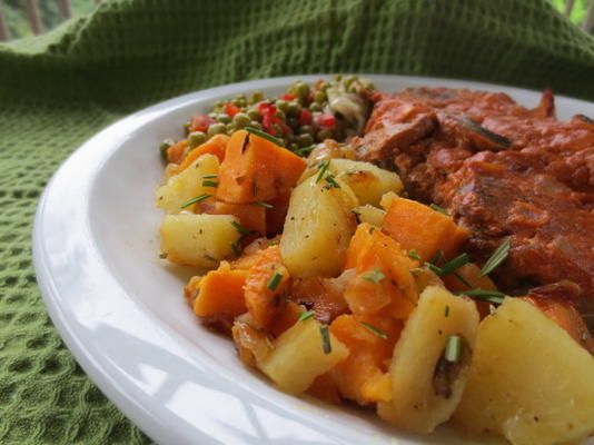 sauté de deux pommes de terre au romarin