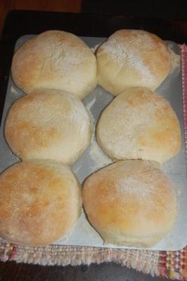 baps écossais - petits pains moelleux du matin