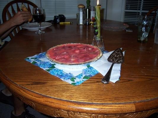 tarte aux fraises et jello