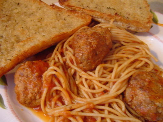 boulettes de viande pour spaghettis ou sandwiches