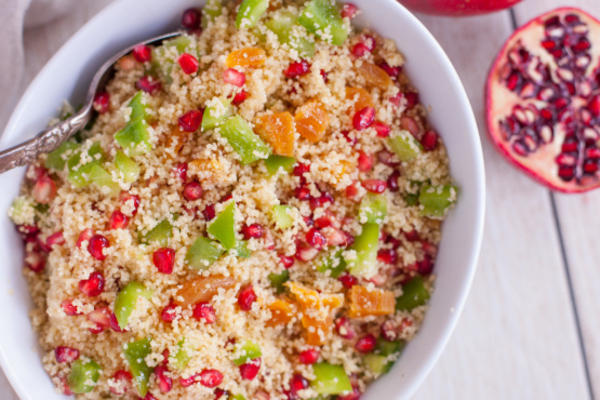 salade de couscous et de grenade