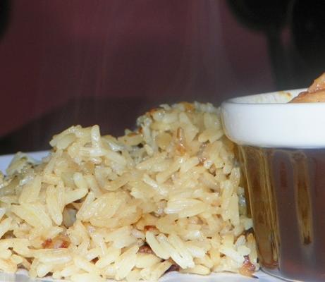 riz aux échalotes caramélisées de melissa d'arabian