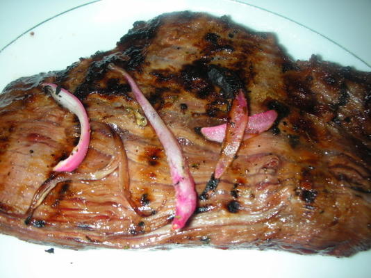 steaks de bœuf grillé des caraïbes