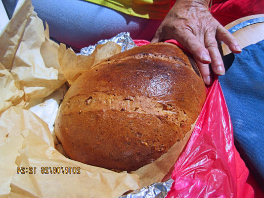 pain au levain au romarin