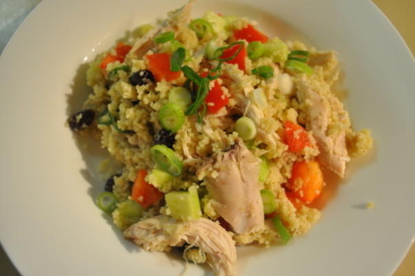 poulet et couscous nord-africains