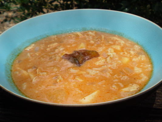 la soupe mulligatawny du memsahib: soupe anglo-indienne au curry