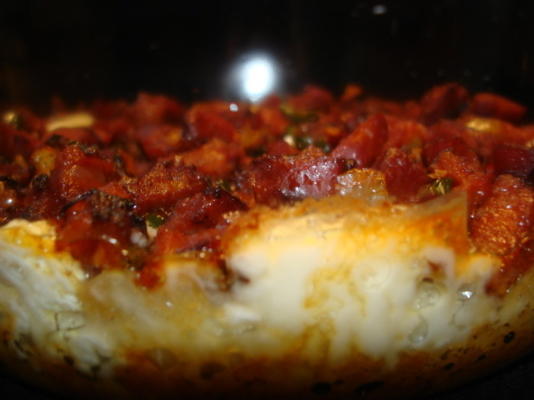 queso fundido avec chorizo