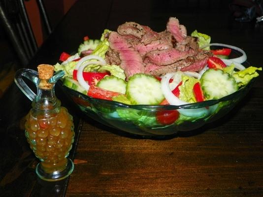 salade de bœuf chaude