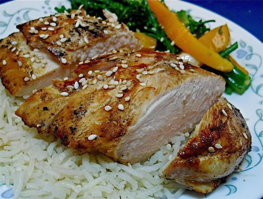 poulet teriyaki grillé (rayon de rachael)
