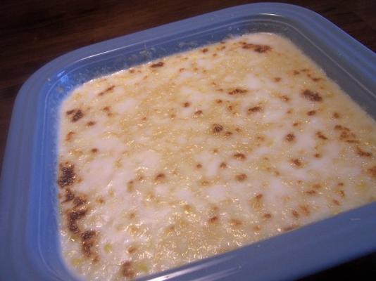 Maïs gratiné classique