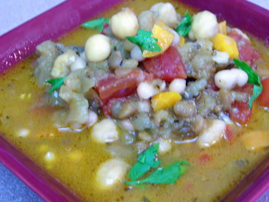 vraie soupe marocaine aux lentilles