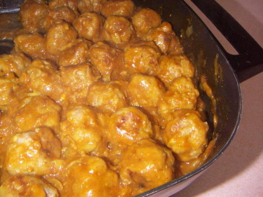 boulettes de porc au curry