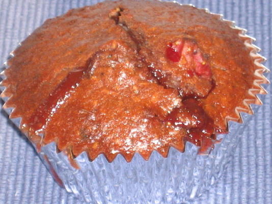 muffins au chocolat doubles baies éclatantes