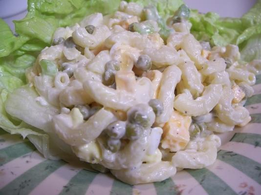 salade de macaronis au cheddar
