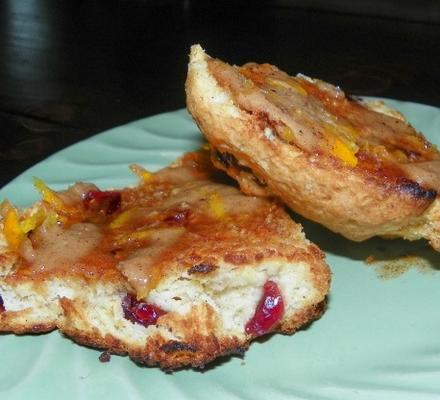 beurre de scone orange au rhum épicé