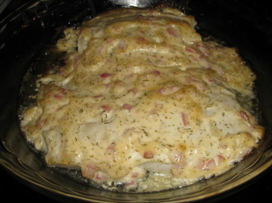 assiette bleue spécial flétan ou saumon