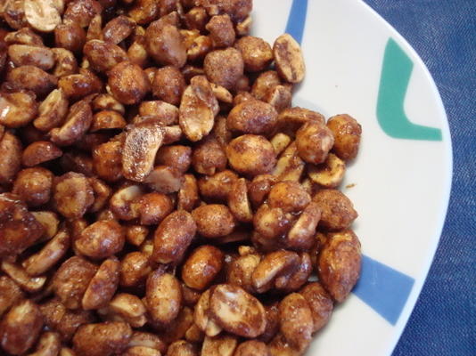 cacahuètes enrobées de caramel