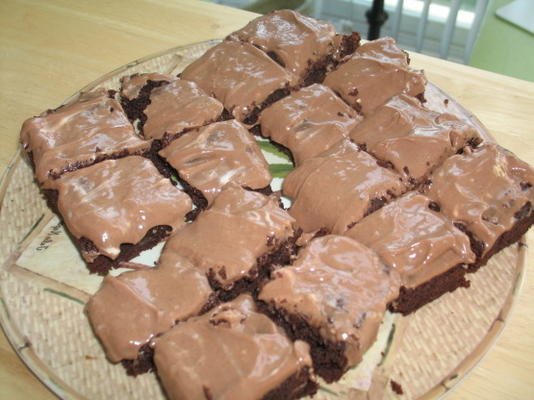 brownies au chocolat triple (léger)