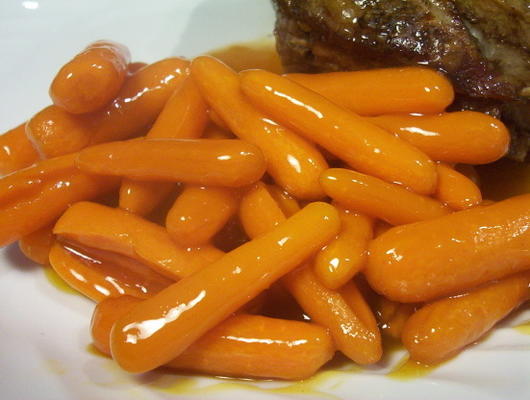 carottes glacées pour deux