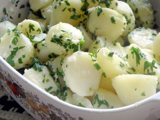 pommes de terre beurrées