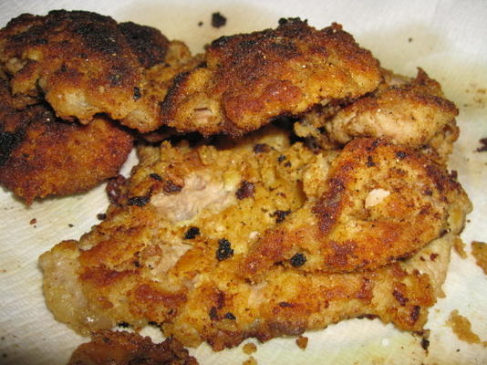 wienerschnitzel (côtelettes de veau panées)