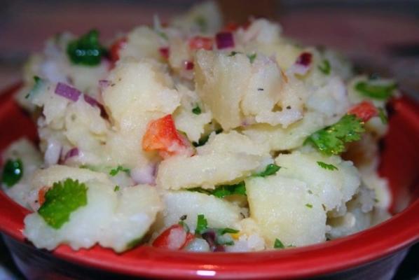 Salade de pommes de terre sud-ouest avec vinaigrette citron vert / coriandre
