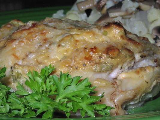 poulet au yogourt au parmesan