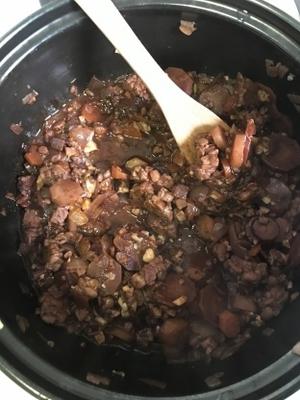 tempeh bourguignon